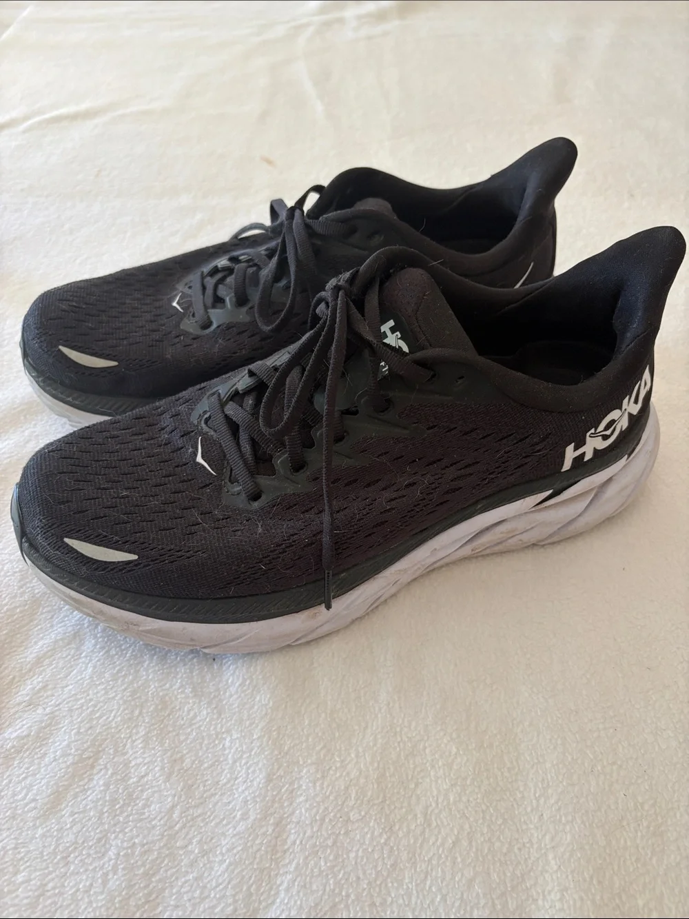 Hoka Black Athletic Running Shoes